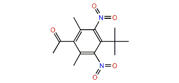 1-(4-tert-Butyl-2,6-dimethyl-3,5-dinitrophenyl)-ethanone